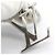 Louis Vuitton Silver Metal Keyring Silvery - view 4