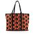 Borsa Tote MCM Cubic Monogram Jacquard Nero