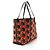 Borsa Tote MCM Cubic Monogram Jacquard Nero - vista 2