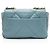 Gabrielle Borsa a tracolla Chanel Lambskin 19 Medium Flap Blu - vista 3