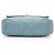 Gabrielle Borsa a tracolla Chanel Lambskin 19 Medium Flap Blu - vista 4