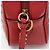 Bolso de cámara pequeño Gucci Matelasse Leather GG Marmont Roja - vista 10