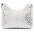 Stella Mc Cartney Borsa a tracolla mini Falabella in raso e cristalli Stella McCartney Grigio - vista 3