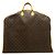 Étui à vêtements Monogram Louis Vuitton Marron - vue 2