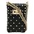 Borsa a tracolla per telefono in pelle Rockstud Valentino Garavani Nero