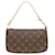 Borsa Louis Vuitton Pochette Accessoires Monogram Marrone Monogramma