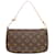 Borsa Louis Vuitton Pochette Accessoires Monogram Marrone Monogramma - vista 2