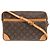Borsa a Spalla Louis Vuitton Trocadero 30 Monogram Marrone Monogramma