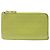 Tarjetero de cuero verde Loewe
