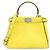 Borsa Fendi SELLERIA Peekaboo Mini Giallo