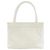 Borsa in pelle di vitello granulata Chanel Bianco - vista 2