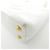 Borsa in pelle di vitello granulata Chanel Bianco - vista 3