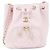 Borsa a tracolla Chanel AS2353 in pelle di vitello martellata rosa