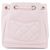 Borsa a tracolla Chanel AS2353 in pelle di vitello martellata rosa - vista 2