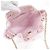 Borsa a tracolla Chanel AS2353 in pelle di vitello martellata rosa - vista 6