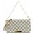 Borsa a tracolla Louis Vuitton Damier Azur Favorite MM Bianco Blu