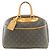 Borsa Louis Vuitton Monogram Bowling Vanity Marrone