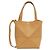 Borsa Tote Mini Loewe Puzzle Fold Beige