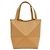 Borsa Tote Mini Loewe Puzzle Fold Beige - vista 2