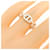 Hermes Hermès Chaine d'Ancre Enchainée Ring Silber  - Ansicht 4
