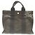 Hermès Hermes Herline PM Canvas Tote Bag Grau Braun - Ansicht 2