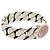 Gucci Interlocking G Ring aus Sterlingsilber 925 mit rosa Band Pink - Ansicht 9