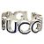 Anello blu in argento sterling 925 con G intrecciato di Gucci - vista 2