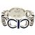 Anello blu in argento sterling 925 con G intrecciato di Gucci - vista 3