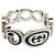 Anello blu in argento sterling 925 con G intrecciato di Gucci - vista 6