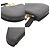 Monedero de cuero negro Saddle de Christian Dior - vista 10
