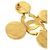 Spilla Chanel Vintage Gold D'oro - vista 6