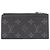 Portacarte e portamonete Louis Vuitton Taigarama Monogram Eclipse Nero Monogramma - vista 2