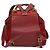 Gucci Vintage Bamboo Wildleder Medium Rot - Ansicht 2