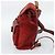 Gucci Vintage Bamboo Wildleder Medium Rot - Ansicht 4