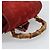 Gucci Vintage Bamboo Wildleder Medium Rot - Ansicht 7