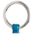 Hermès Hermes Carmen Keyring Accessory Bag Charm Blue  - view 3