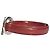 Montblanc Bracciale Cuff in Pelle di Lucertola Rossa e Argento 925 Rosso