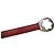 Montblanc Bracciale Cuff in Pelle di Lucertola Rossa e Argento 925 Rosso - vista 10