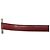 Montblanc Bracciale Cuff in Pelle di Lucertola Rossa e Argento 925 Rosso - vista 11