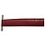 Montblanc Bracciale Cuff in Pelle di Lucertola Rossa e Argento 925 Rosso - vista 8