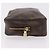 Louis Vuitton Necessaire Monogram Canvas 23 Marrone - vista 4