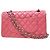 Chanel Timeless - Classic Double Flap Lambskin Medium Rosa - vista 2