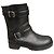 Botas de cuero negro Bally