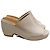 Mules Deva Sézane High Ecru Vernis Wedge Mules Crudo