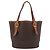 Céline Celine Vintage Macadam Tela e Pelle Marrone - vista 2