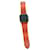 Apple Watch Hermès Series 7 Acero Inoxidable Cuero Naranja Hardware de plata  - vista 1