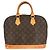 Louis Vuitton Alma Monogram Canvas MM Marrone