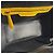 Céline Borsa Celine Luggage Micro Shopper Nero Crudo Giallo - vista 5