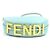 Fendi Schultertasche aus hellblauem Leder - Ansicht 4