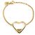 Bracciale con charm dorato Prada D'oro